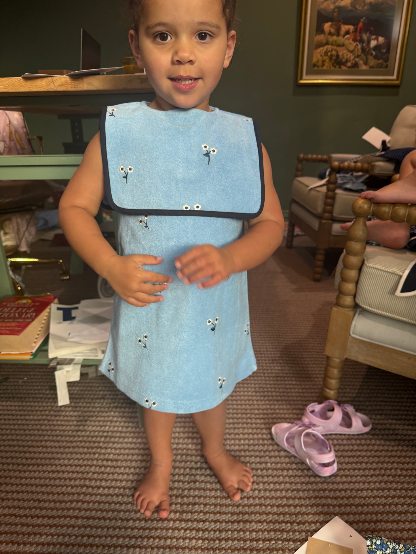 Terry Bib Dress wholesale