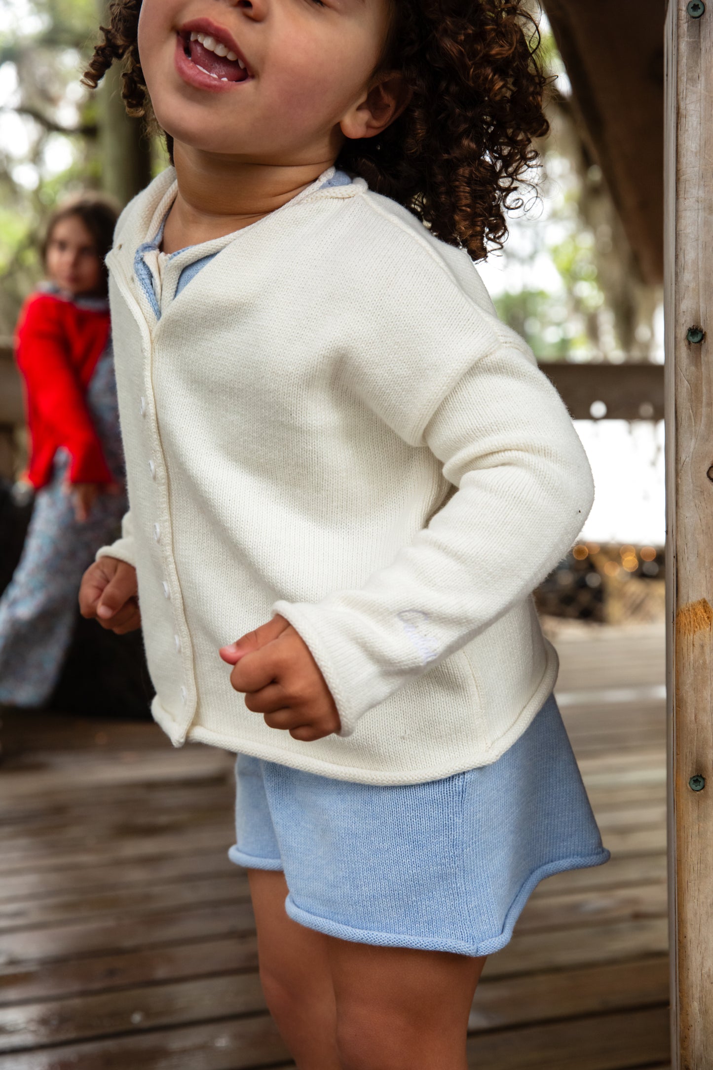 Rolled Edge Knit Short