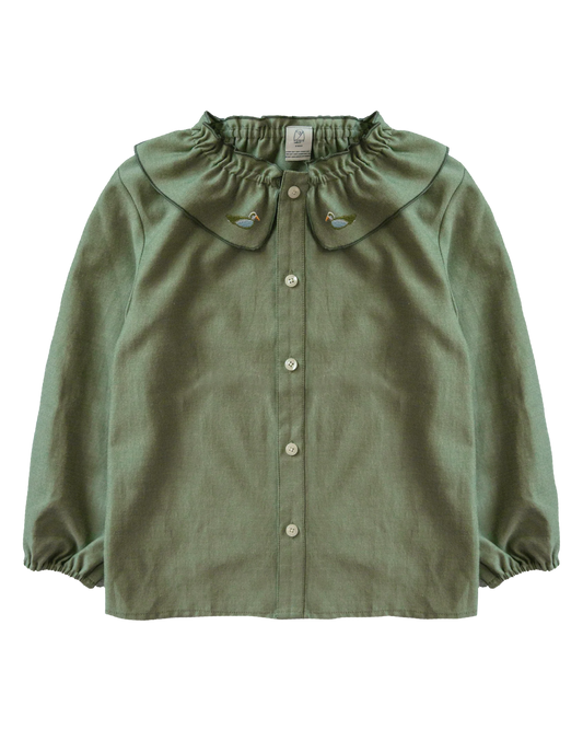 Girl's Cotton Oxford Shirt