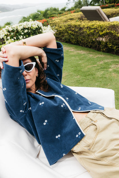 Cropped Terry Jacket