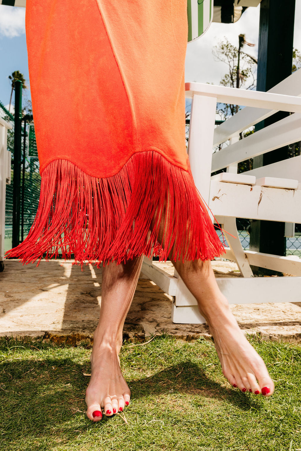 Long Casita Terry Skirt