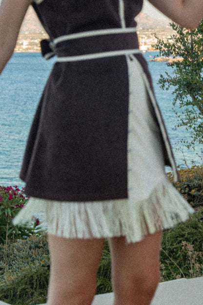 Short Casita Terry Skirt