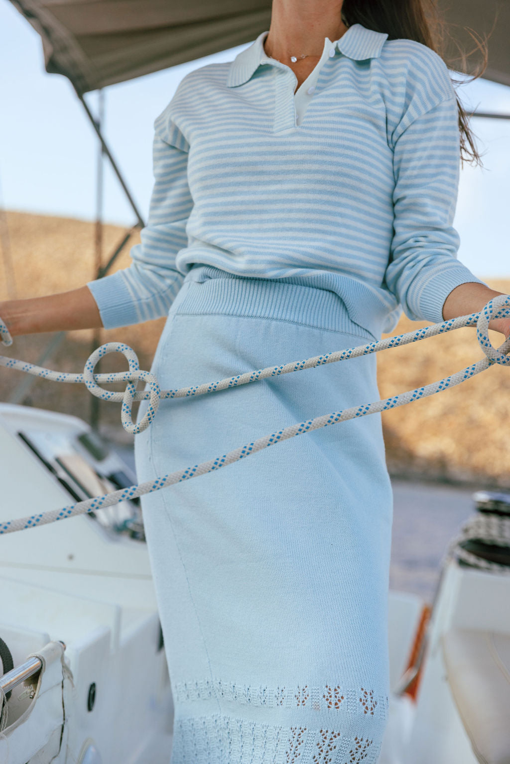 Knit Column Skirt (presale)