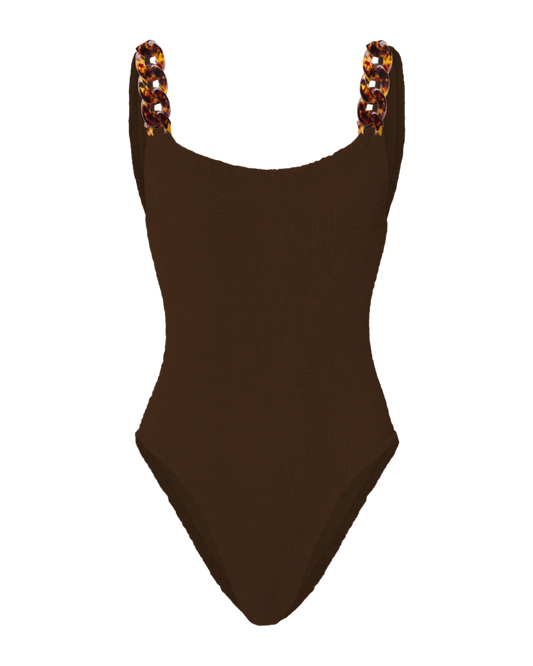 Tortuga Crinkle with Resin Straps