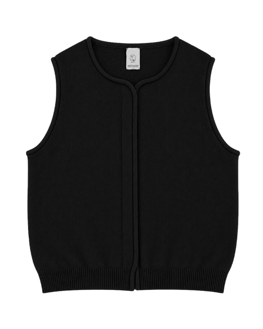 Knit Rolled Edge Top