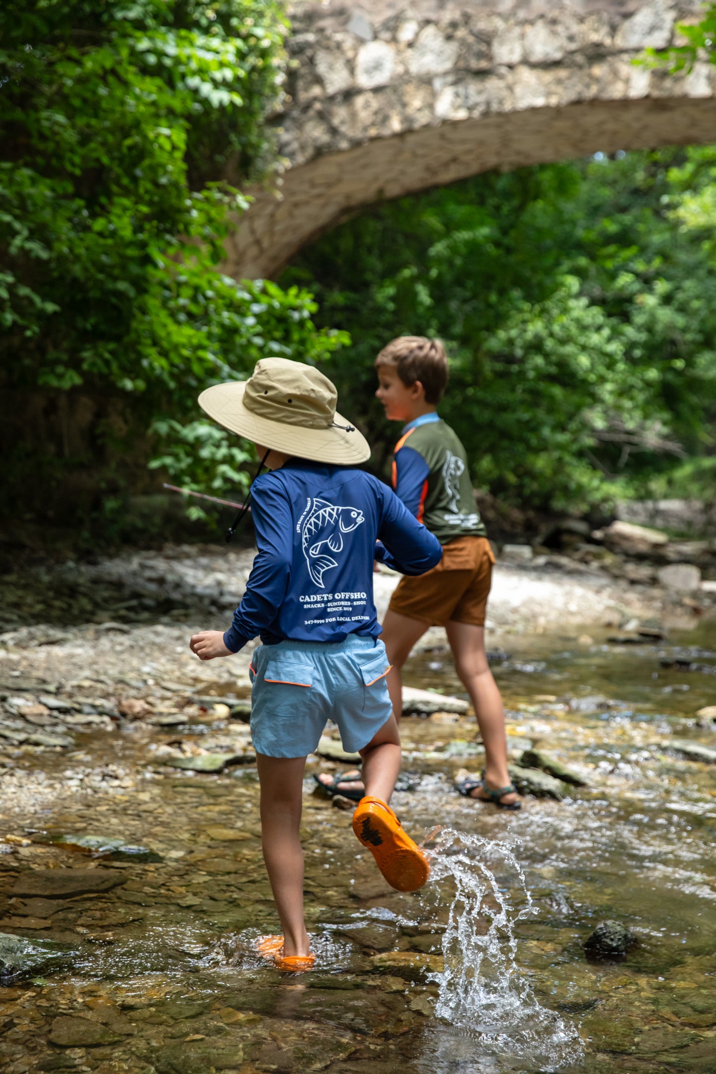 Older Boy's Camp Shorts