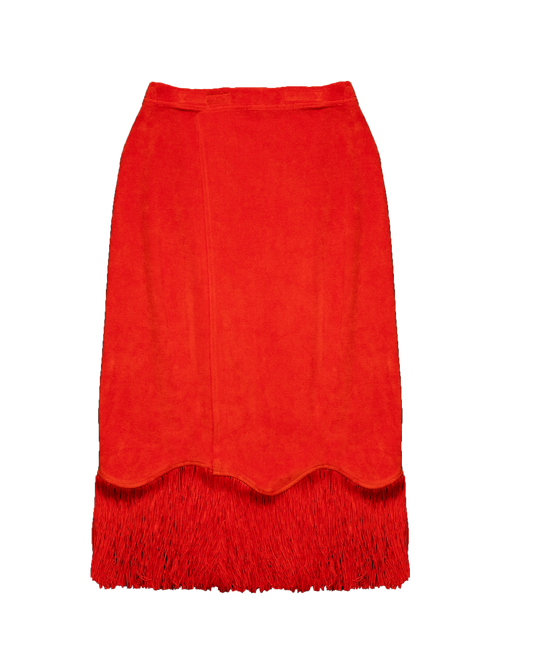 Long Casita Terry Skirt