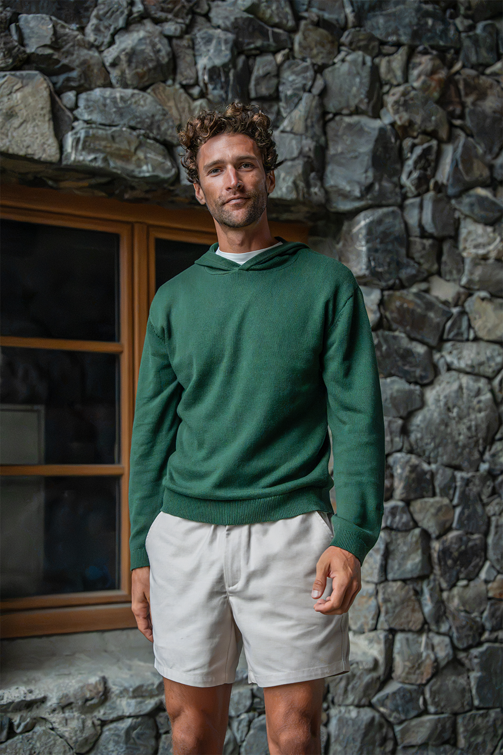 Cotton Cashmere Knit Hoodie (PRESALE)