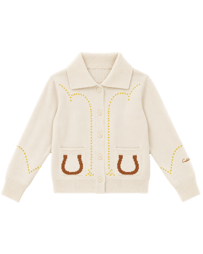 Western Intarsia Cardigan (PRESALE)