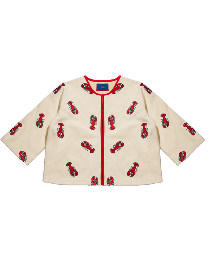 Cropped Terry Jacket