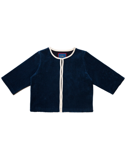 Cropped Terry Jacket