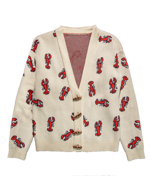 Intarsia Boyfriend Sweater-Jacket