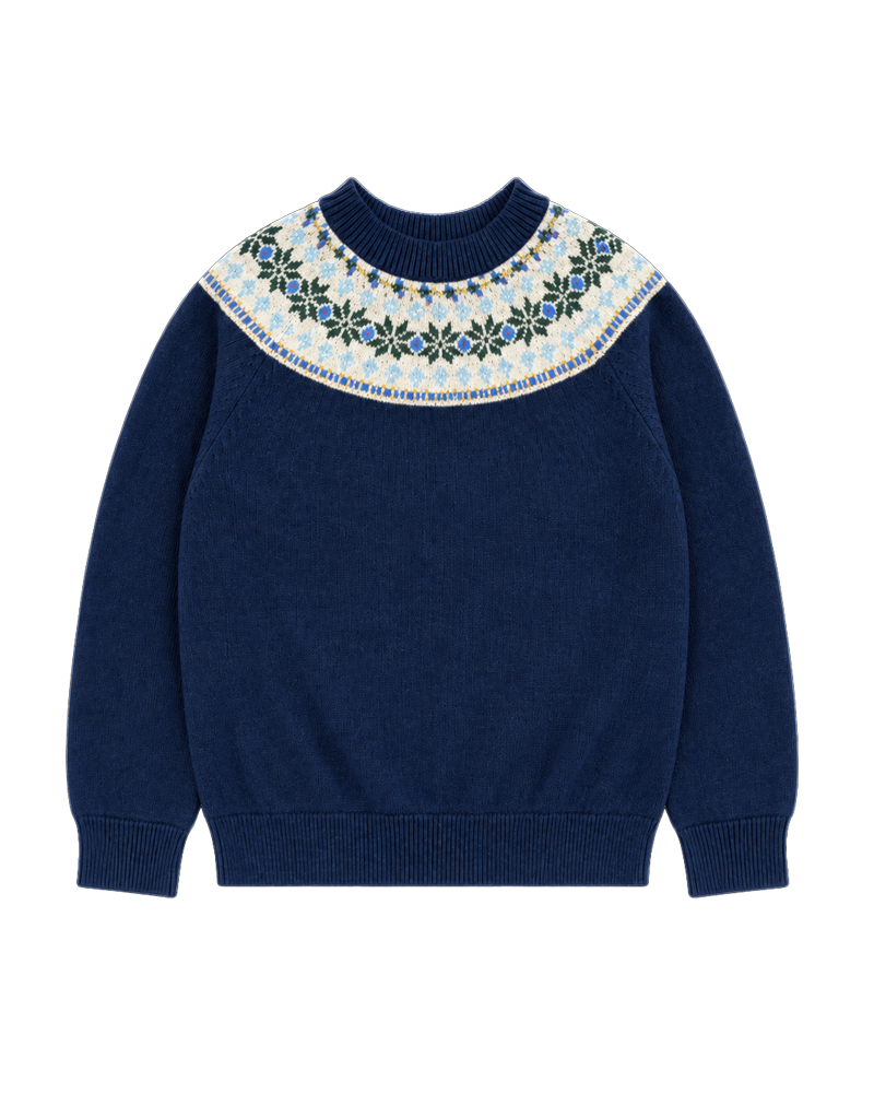 Fair Isle Crewneck Sweater (PRESALE)