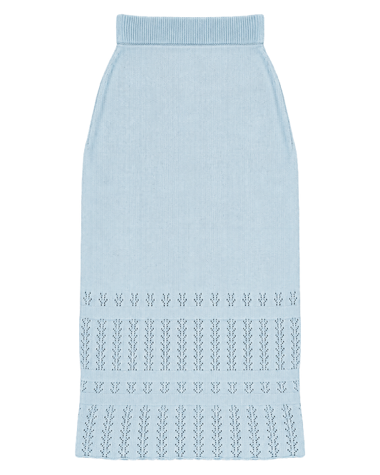 Knit Column Skirt
