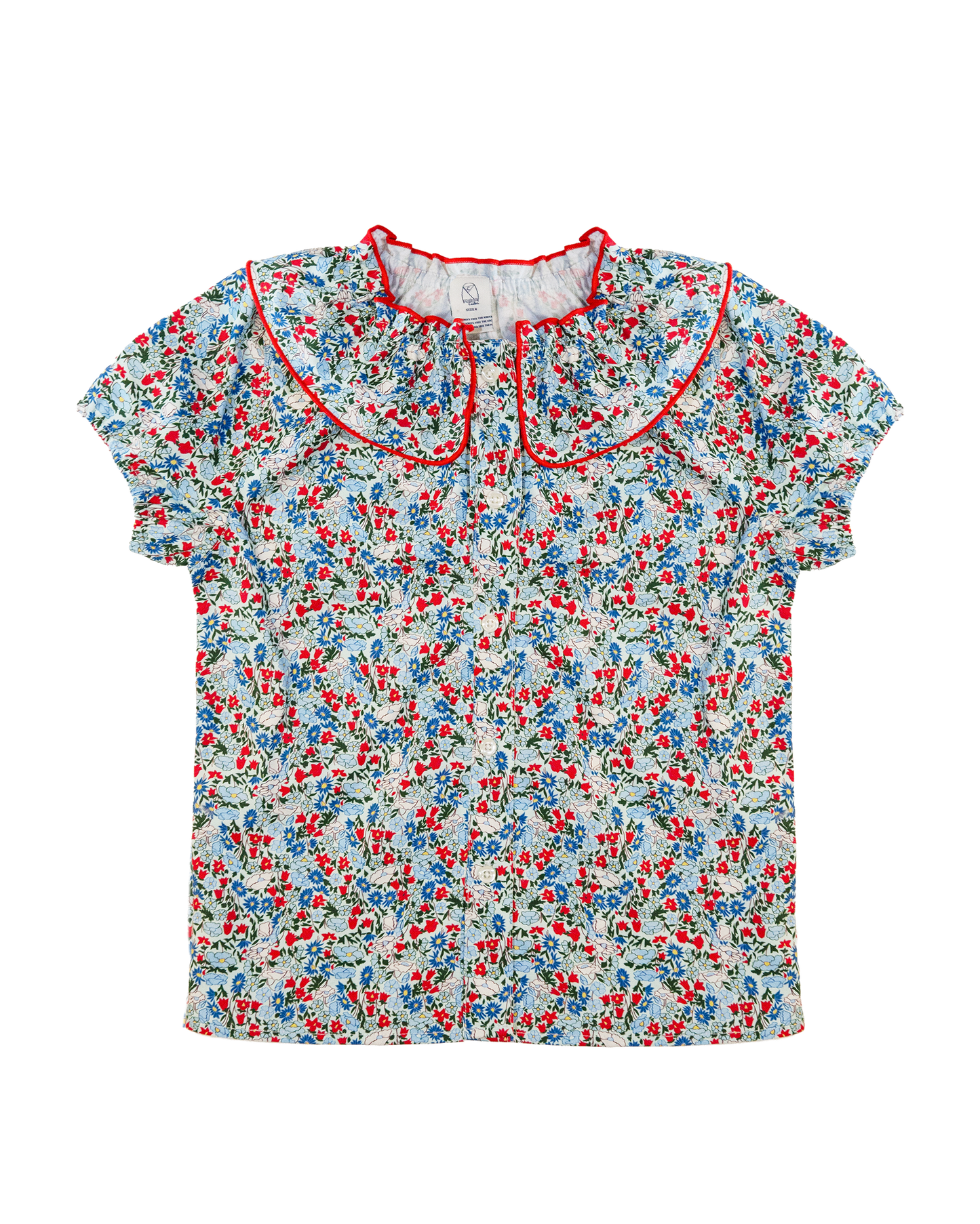 Poplin Short Sleeve Top