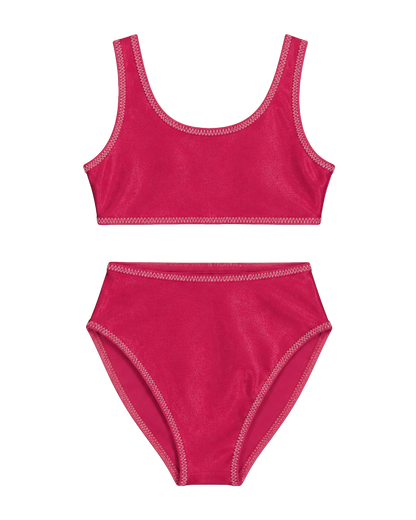 Girls Shimmer Sport Two Piece