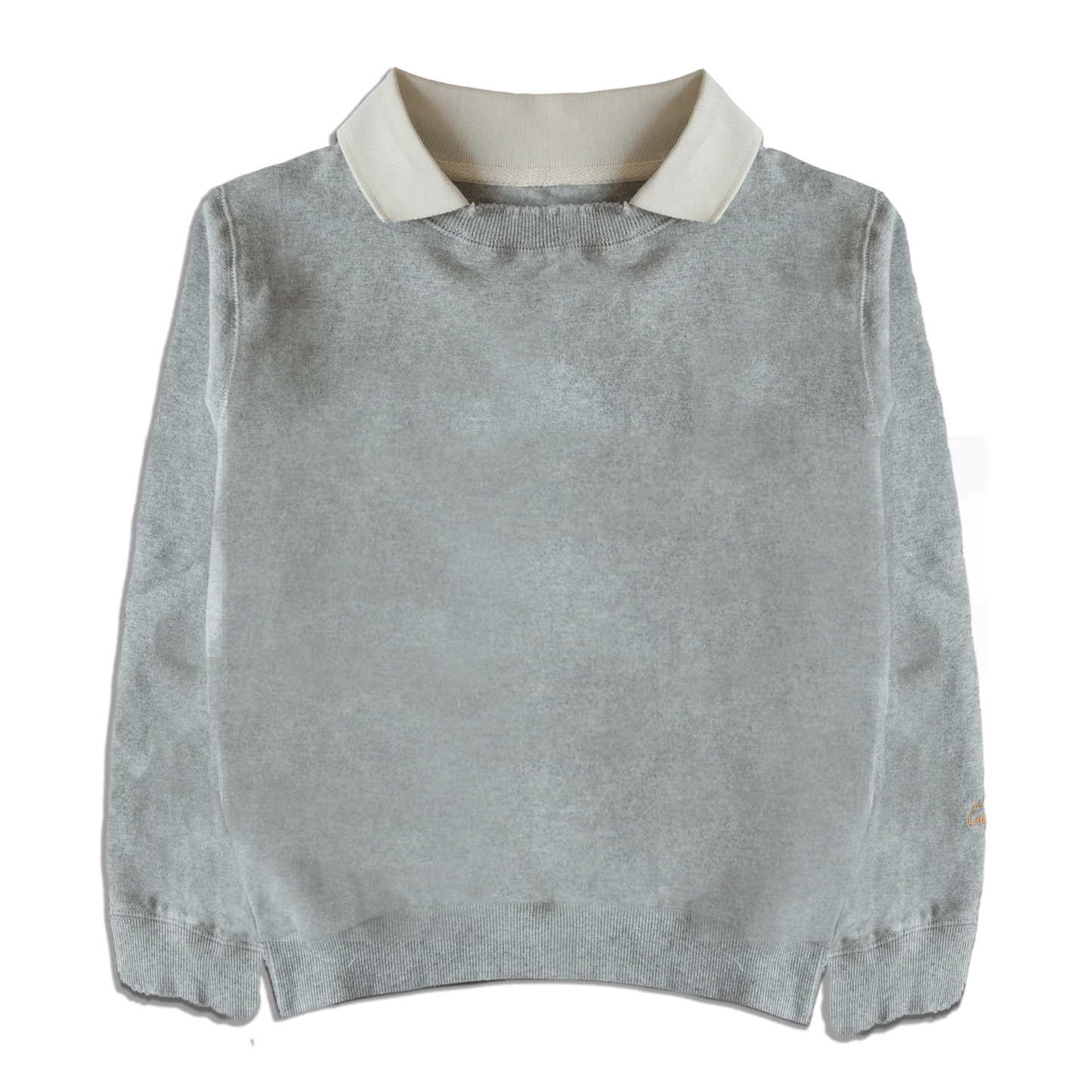 Collared Crewneck Sweatshirt