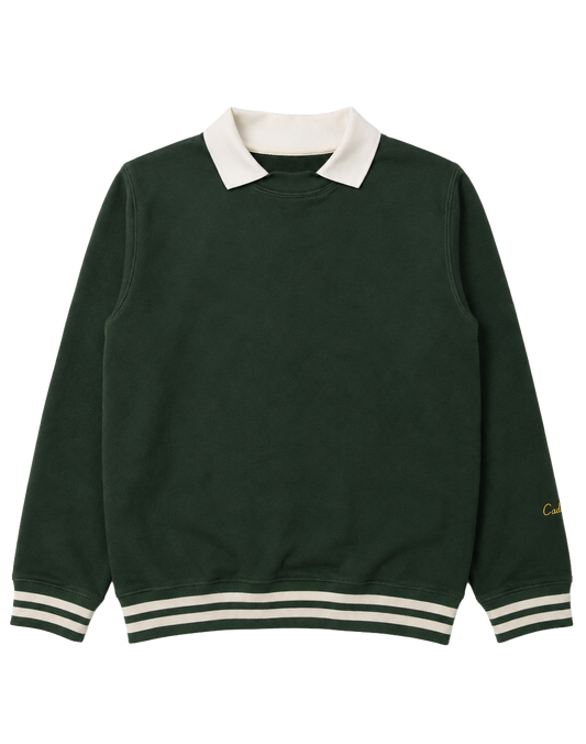 Collared Crewneck Sweatshirt (PRESALE)