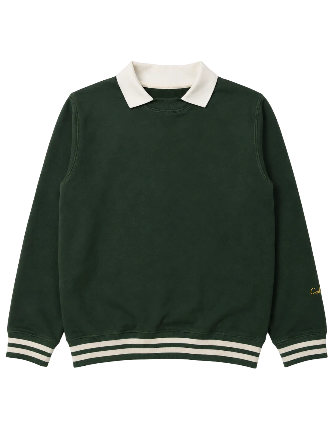 Women's Collared Crewneck Sweatshirt
