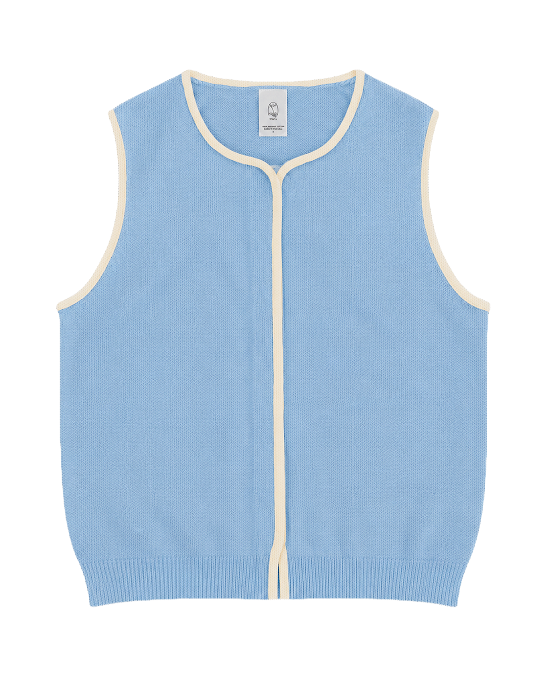 Knit Rolled Edge Top