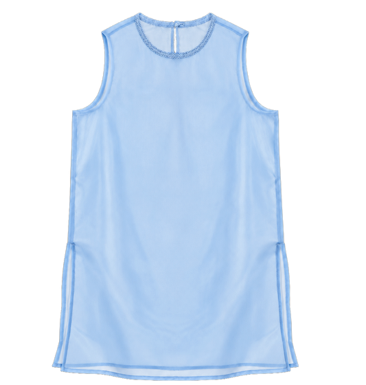 Braided Organza Tunic