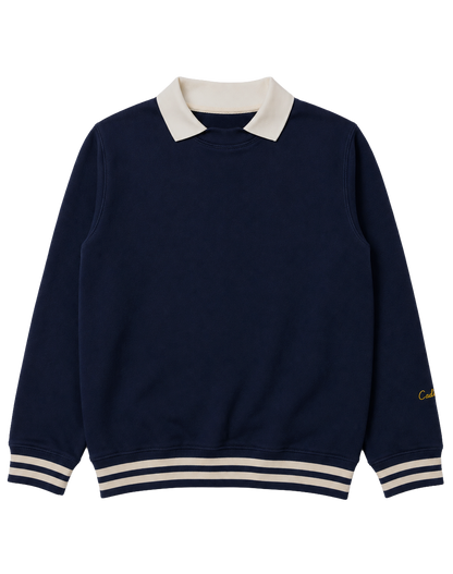 Collared Crewneck Sweatshirt (PRESALE)