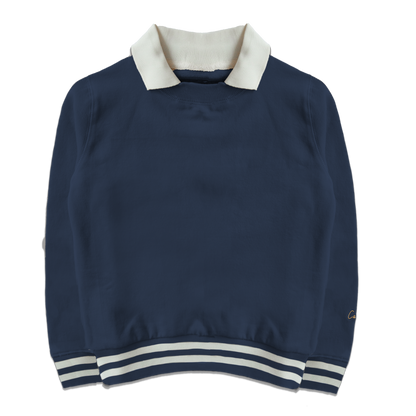 Collared Crewneck Sweatshirt