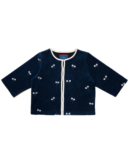 Cropped Terry Jacket