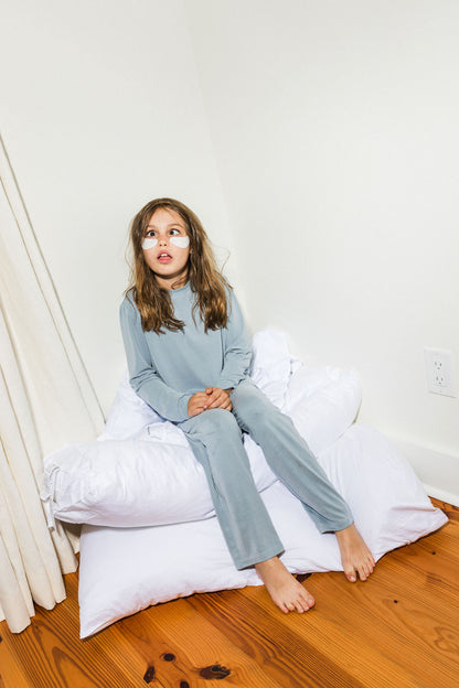 Sueded Modal Straight Leg Pant