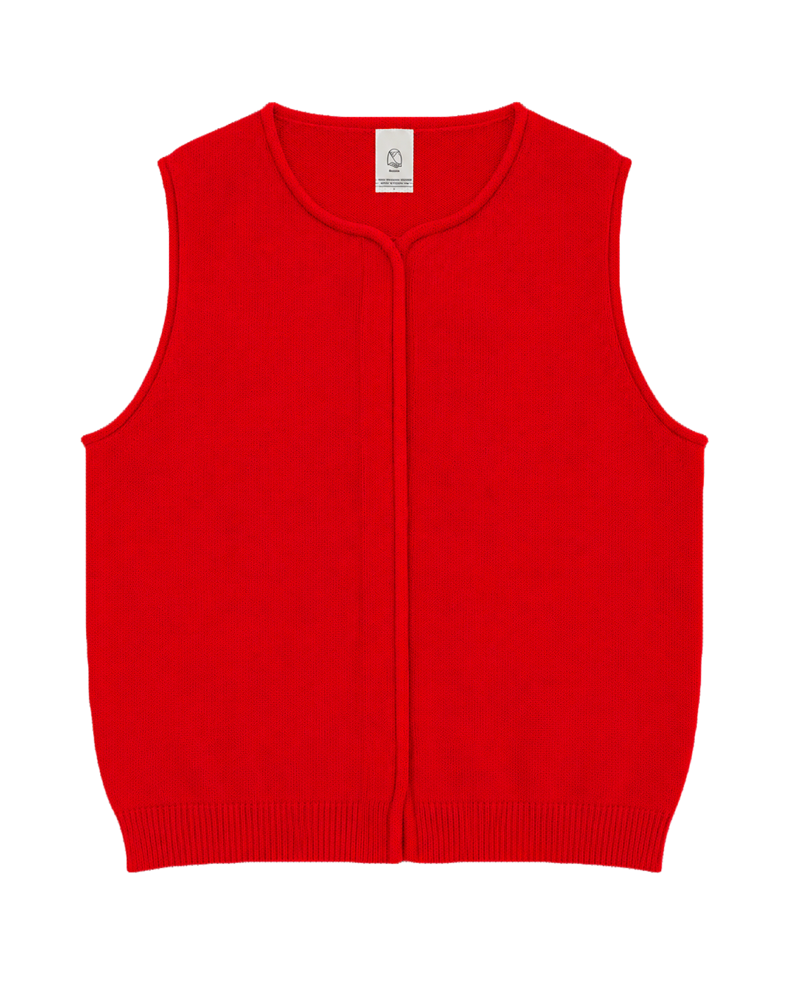 Knit Rolled Edge Top
