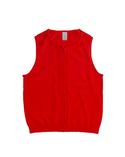 Knit Rolled Edge Top