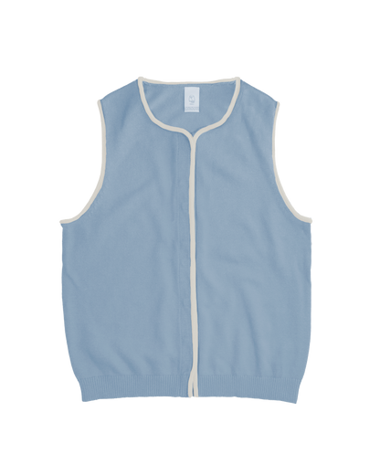 Knit Rolled Edge Top