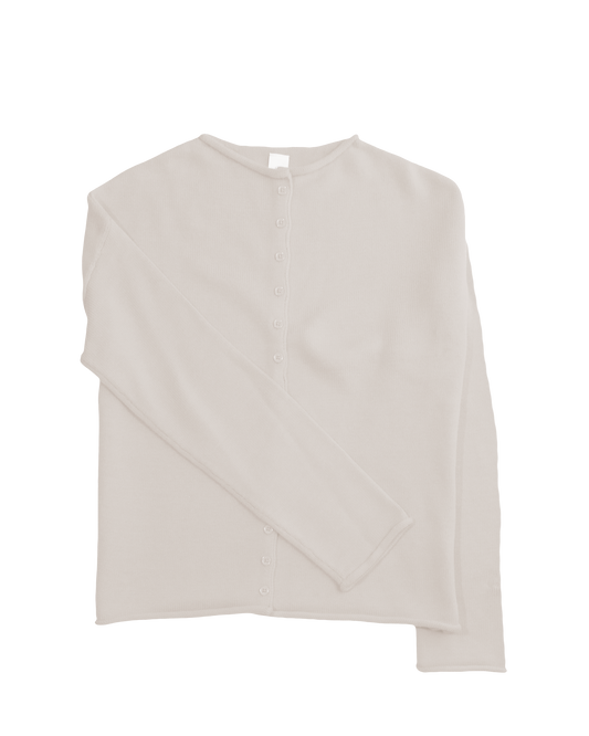 Rolled Edge Cardigan