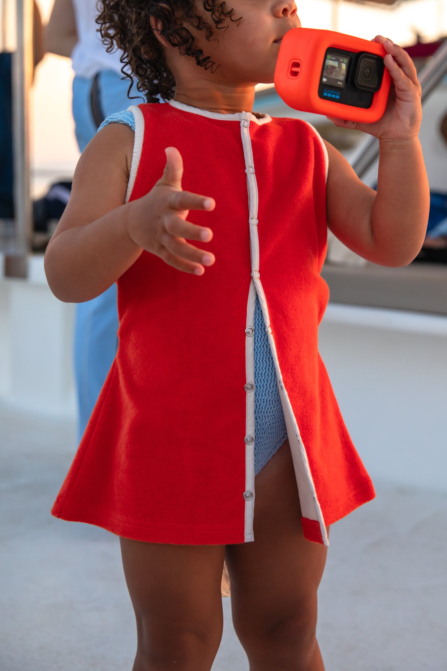 Long Line Terry Vest