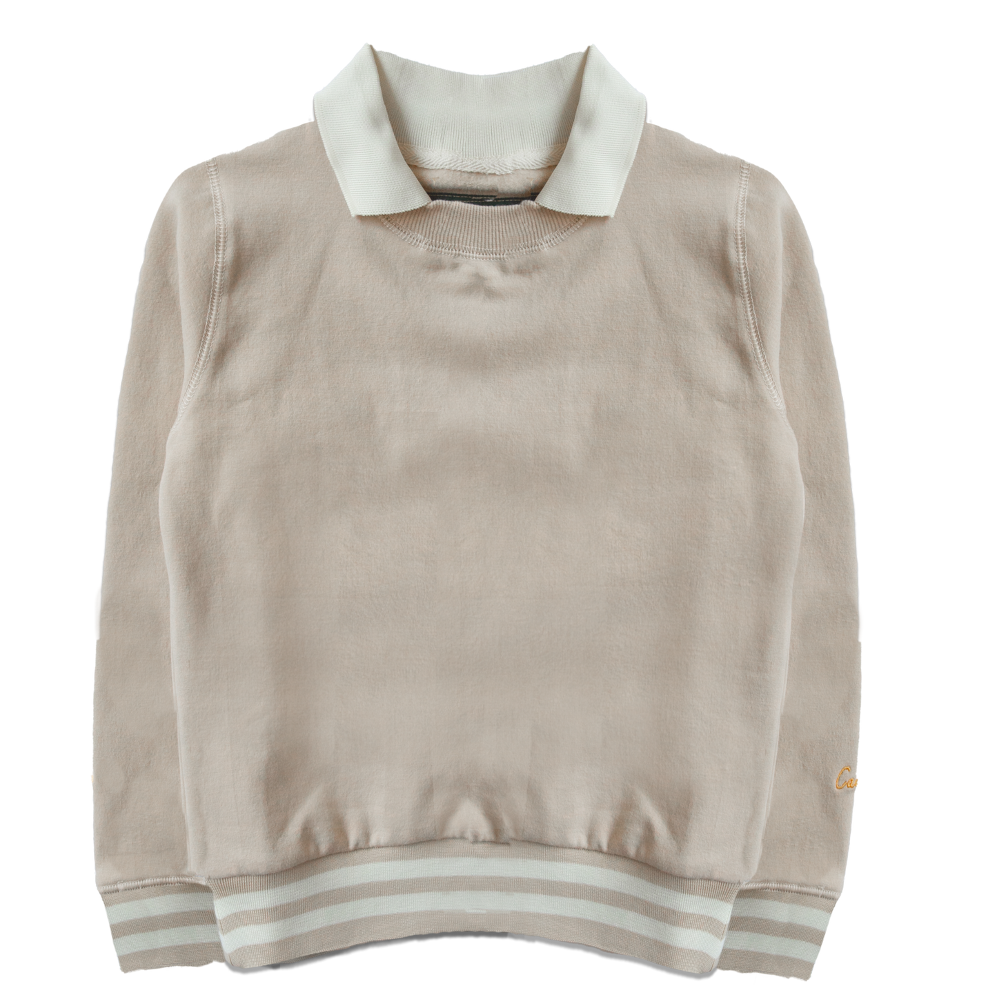 Collared Crewneck Sweatshirt