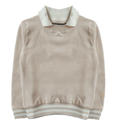 Collared Crewneck Sweatshirt